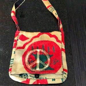 Men’s Hemp Crossover Bag.